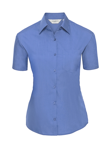 camicia-donna-popeline-short-sleeve-russell-collection-corporate blue.jpg